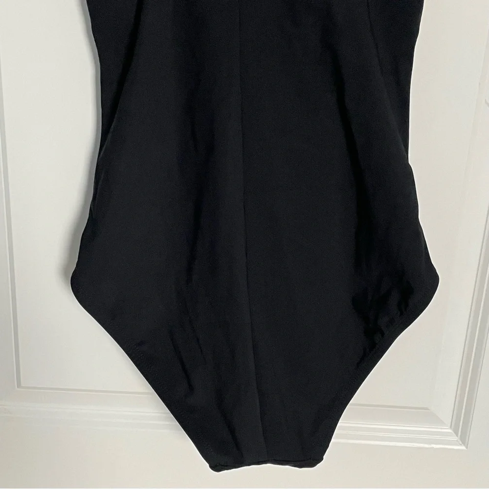New! MagicSuit Black Hyper Link Charlize One Piece Swimsuit 35146